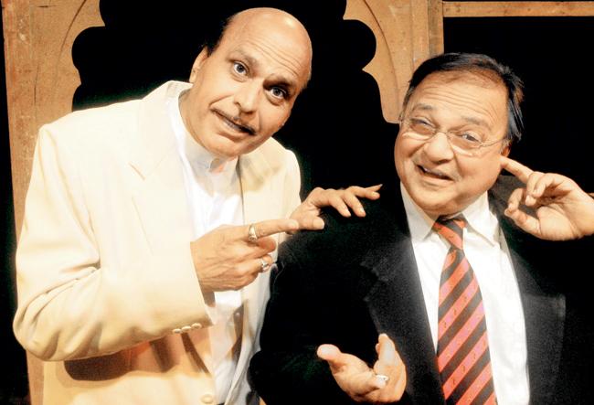Actors Avtar Gill and Rakesh Bedi