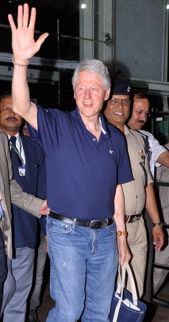 Former US president  Bill Clinton. File Pic/PTI