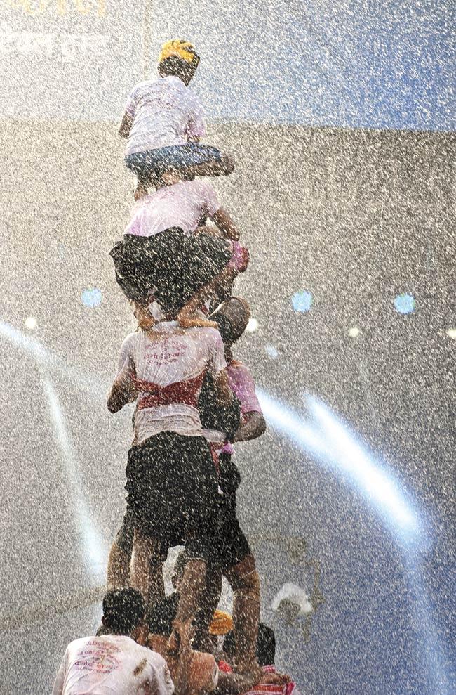 Dahi handi mandals say the number of tiers in the pyramids will be reduced, making the festival less competitive. File pic