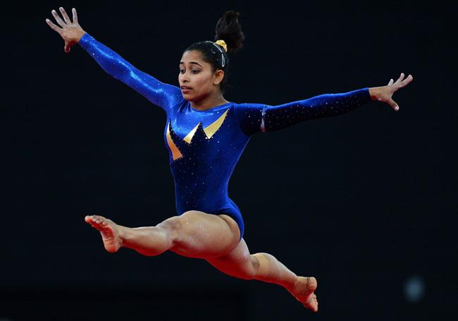Indian gymnast Dipa Karmakar