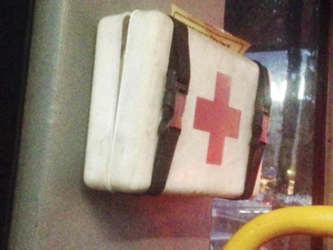 BEST says they are ‘exempt’ from maintaining a first-aid kit since they ply in the city, while the rules state otherwise