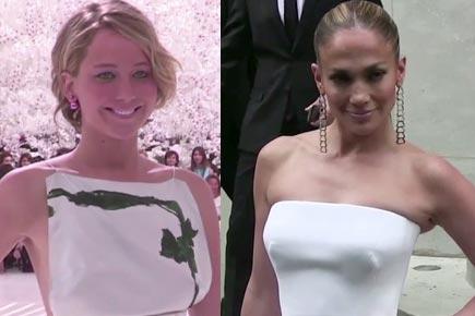 Who looked best Jennifer Lawrence, Jennifer Lopez at the Paris Fashion Week 