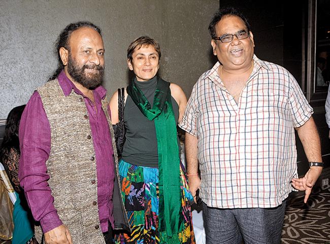 Ketan with Deepa Mehta and Satish Kaushik 