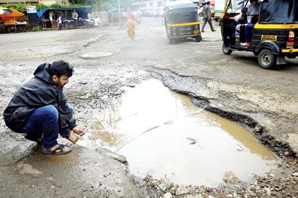With 180 potholes, this may be Mumbai's worst road