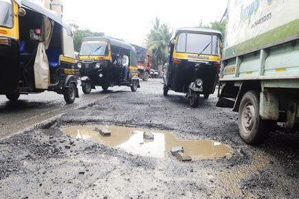 When will civic body fix the potholes at Malad Link Road?