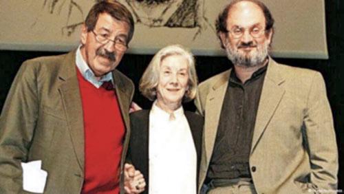 Gunter Grass, Nadine Gordimer and Salman Rushdie
