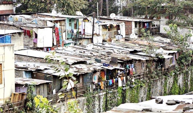 The study group will look into the issues affecting slum dwellers in Thane district in detail, and submit a report to the government on whether an SRA body is required or not. File pic