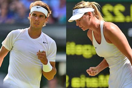 Wimbledon: Maria Sharapova, Rafael Nadal stunned in Round 4