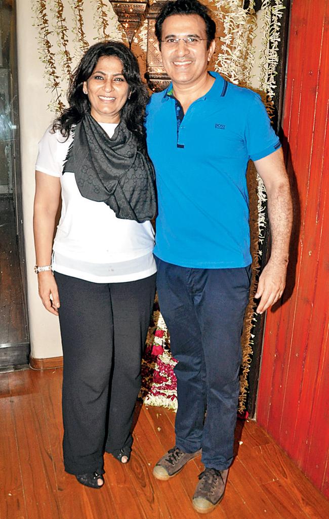 Archana Puran Singh with Parmeet Sethi