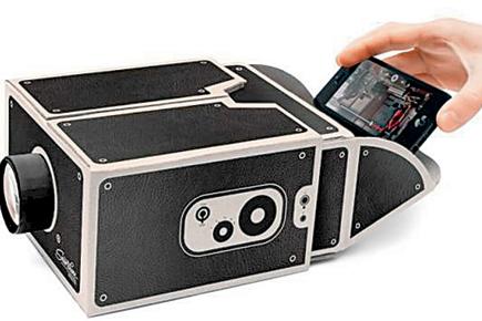 Turn your smartphone into a movie projector