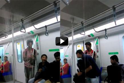 Video: When it rained inside the Mumbai Metro!