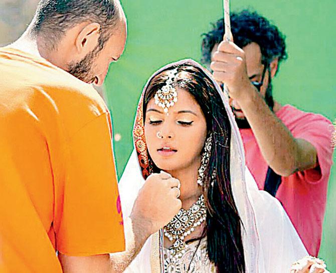 After falling prey to fake online auditions for a Hollywood project, Neetu Chandra played an Indian goddess in a Greek film titled Block 12 