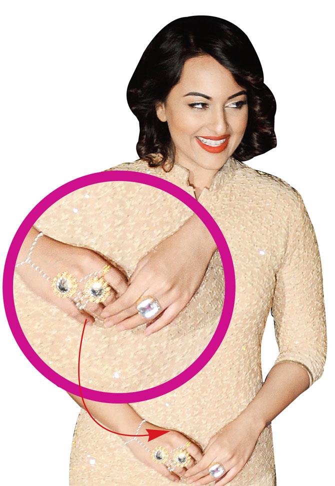 Check out Sonakshi Sinha’s chunky hand harness