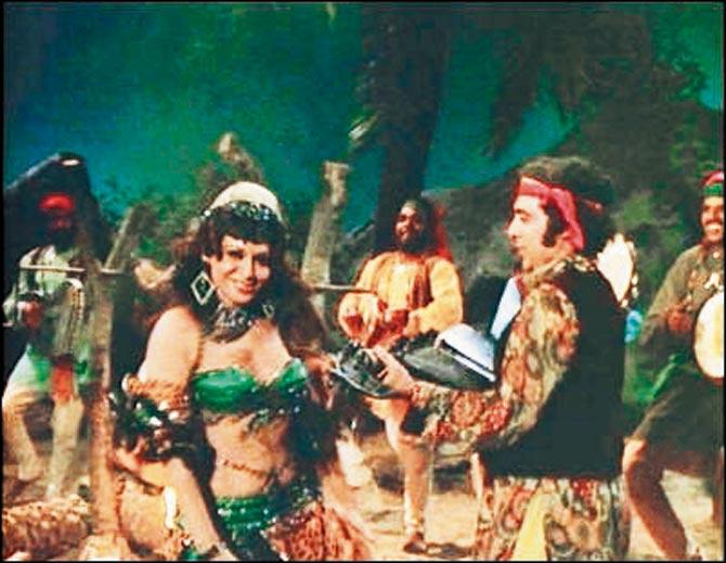 Helen in the original chartbuster from Sholay (1975)