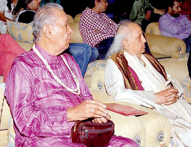 Pandit Hariprasad Chaurasia and Pandit Jasraj 