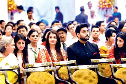 The Bachchans attend Padma awards ceremony in New Delhi