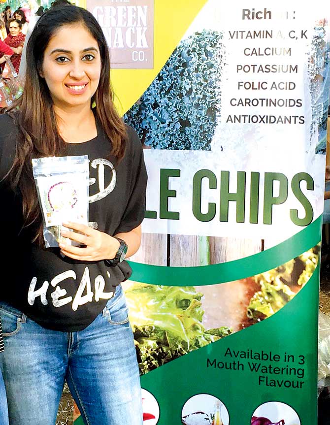 Jasmine Kaur founded The Green Snack Co last year