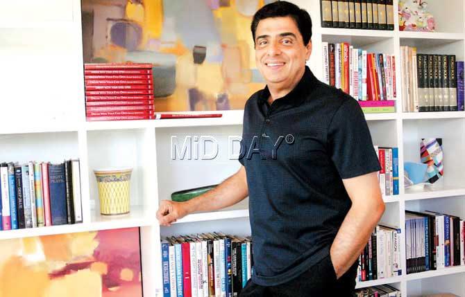 Ronnie Screwvala at his office in Worli Pic/Suresh KK