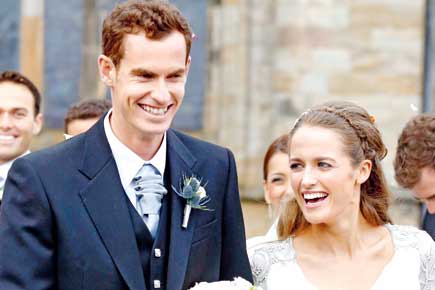 Andy Murray ties the knot with girlfriend Kim Sears