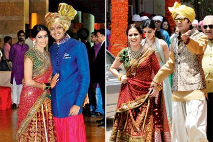 Genelia Deshmukh wears the same lehenga at different weddings!