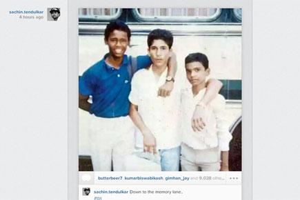 Sach memories.... Tendulkar's fan account shares his childhood photo on Instagram