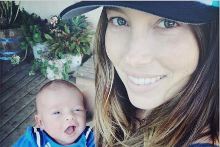 Justin Timberlake shares first photograph of son Silas