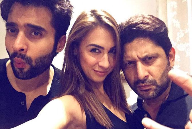 Jackky Bhagnani, Loren Gottlieb and Arshad Warsi
