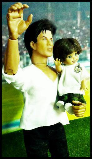 Shah Rukh Khan and son AbRam