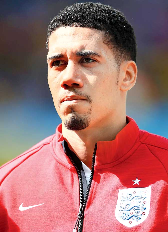 Manchester United defender Chris Smalling