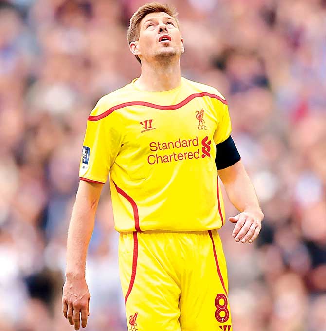Steven Gerrard.  Pic/Getty Images
