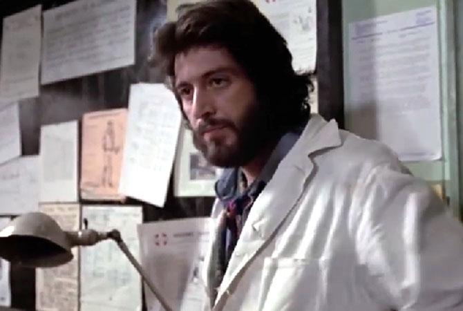 Al Pacino in ‘Serpico’. Pic/YouTube