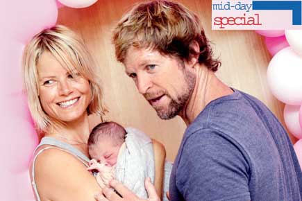 Jonty Rhodes reveals why he named his baby daughter, India