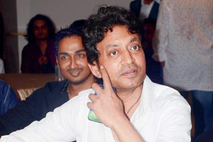 Irrfan attends Irshad Khan's film's wrap up party