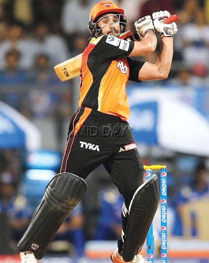 England and Sunrisers Hyderabad