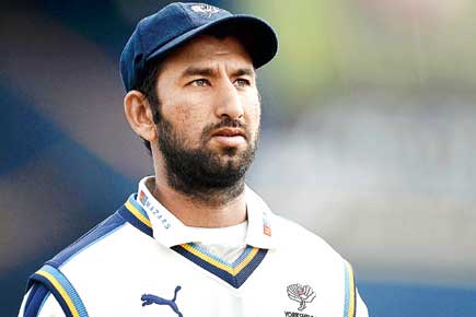 English county cricket: Yorkshire fans boo umpires after Pujara's controversial dismissal