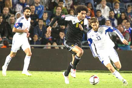 Euro Qualifier: Fellaini gives Belgium edge over Israel