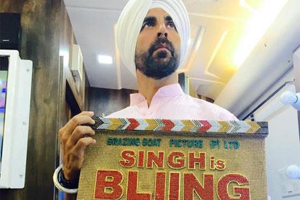 Akshay Kumar starts shooting for 'Singh Is Bling'