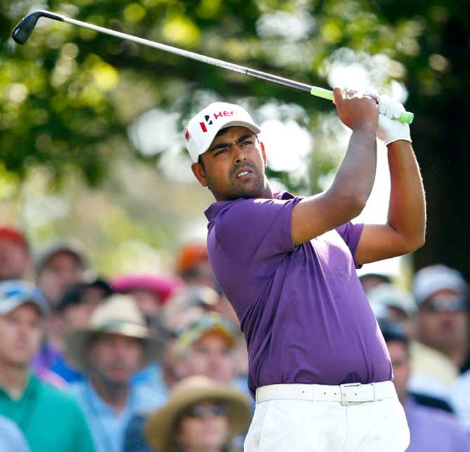 Anirban Lahiri. Pic/PTI