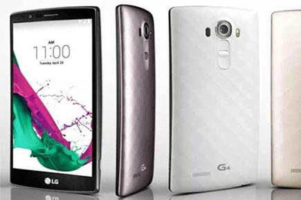 LG unveils the G4 smartphone with optional leather backs