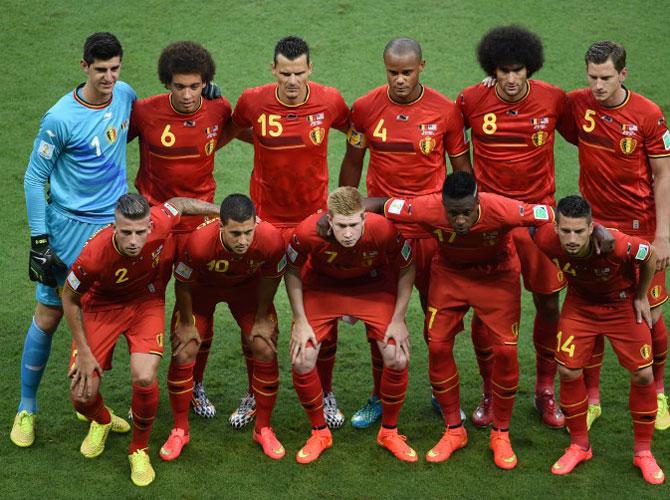 Belgium climb up to best ever third in FIFA rankings