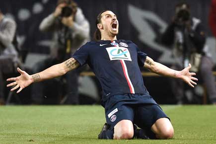 Zlatan hat-trick fires PSG into French Cup final