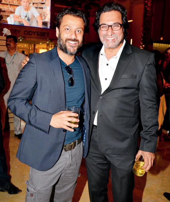 Abhishek Kapoor and Talat Aziz 