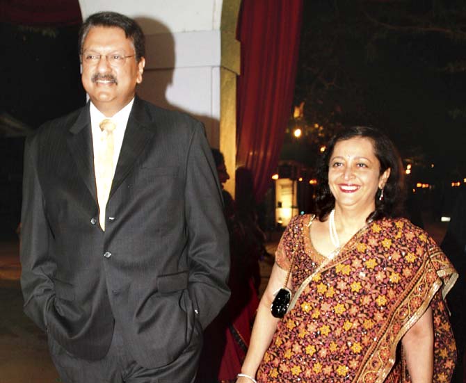 Ajay and Swati Piramal