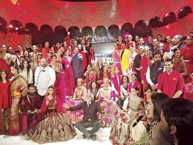 Grand finale of Amazon India Fashion Week
