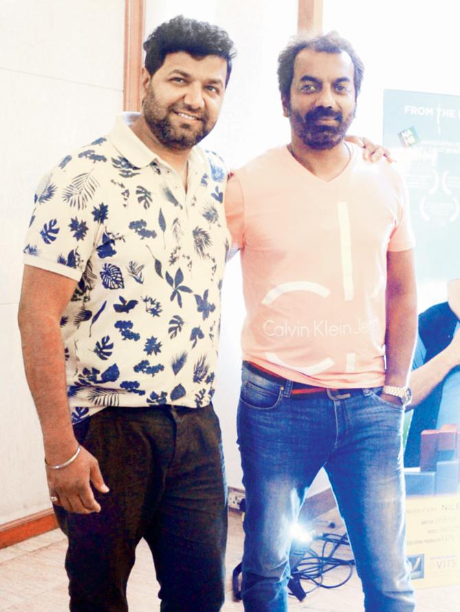 Avadhoot Gupte and Abhijeet Panse