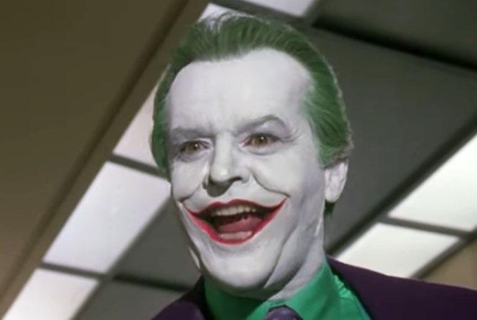 Jack Nicholson as The Joker in ‘Batman