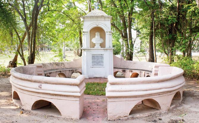 Colonel Olcott’s memorial in Adyar