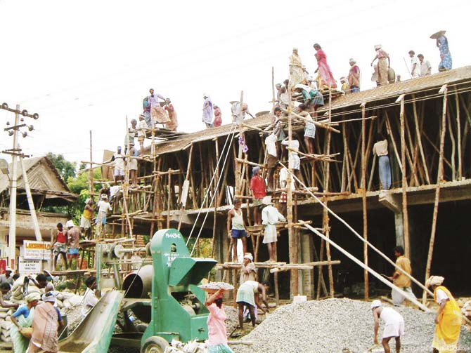 As many as 1,600 construction projects will be held up because of the confusion over the DPs. File pic
