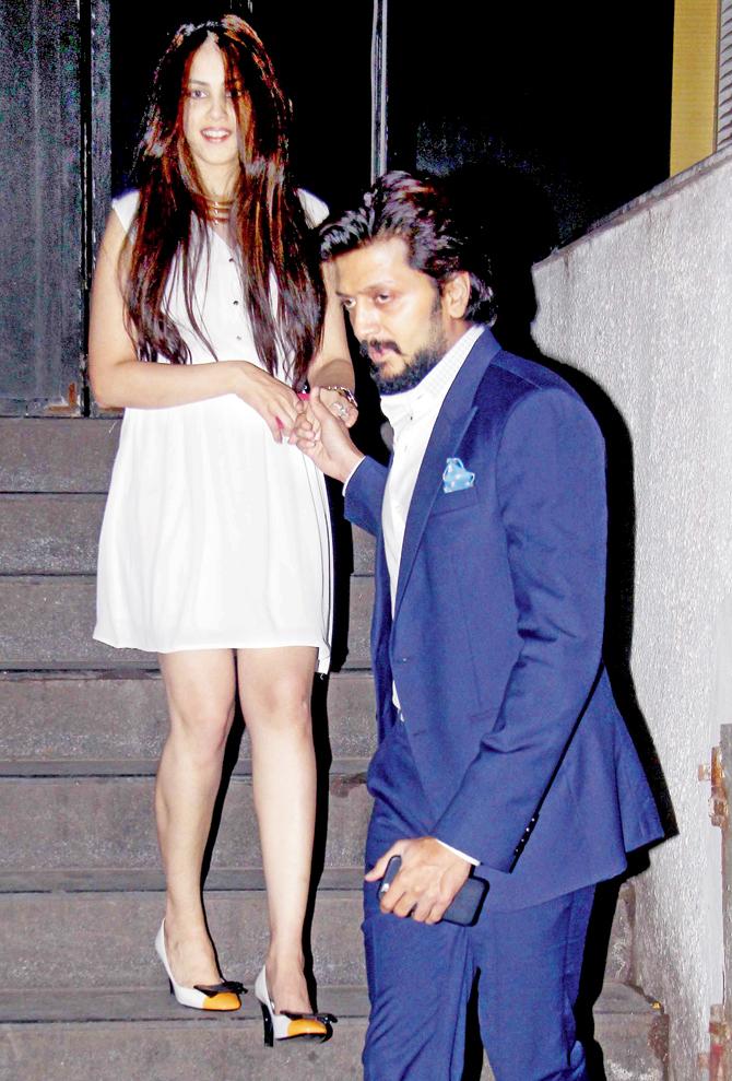 Genelia D’Souza and Riteish Deshmukh
