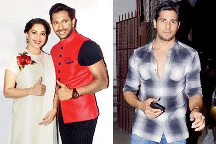 Spotted: Madhuri Dixit, Sidharth Malhotra and other Bollywood celebs